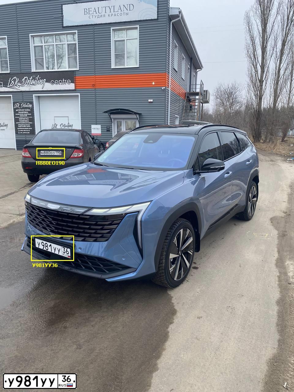 Фото автомобиля LADA 2114 SAMARA, 2013 — госномер Х981УУ36. Цвет: Белый