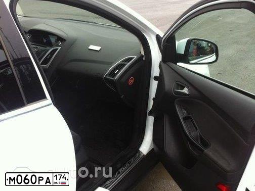 Фото автомобиля FORD D FOCUS, 2012 — госномер Е341ТС174. Цвет: БЕЛЫЙ