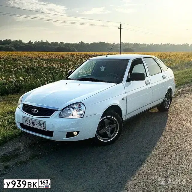Фото автомобиля LADA 2172 PRIORA, 2015 — госномер А953АХ716. Цвет: Белый