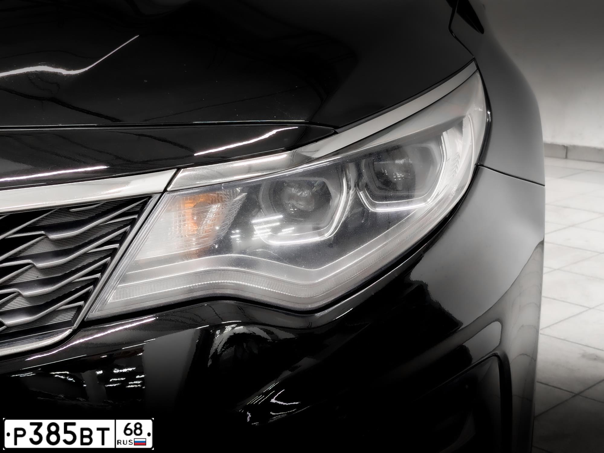 Фото автомобиля KIA JF OPTIMA, 2019 — госномер М296КР977. Цвет: ЧЕРНЫЙ