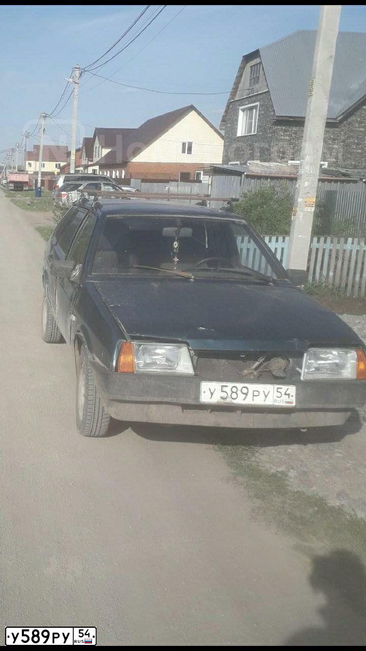 Фото автомобиля LADA 2109 SAMARA, 1997 — госномер У589РУ54. Цвет: ИЗУМРУД