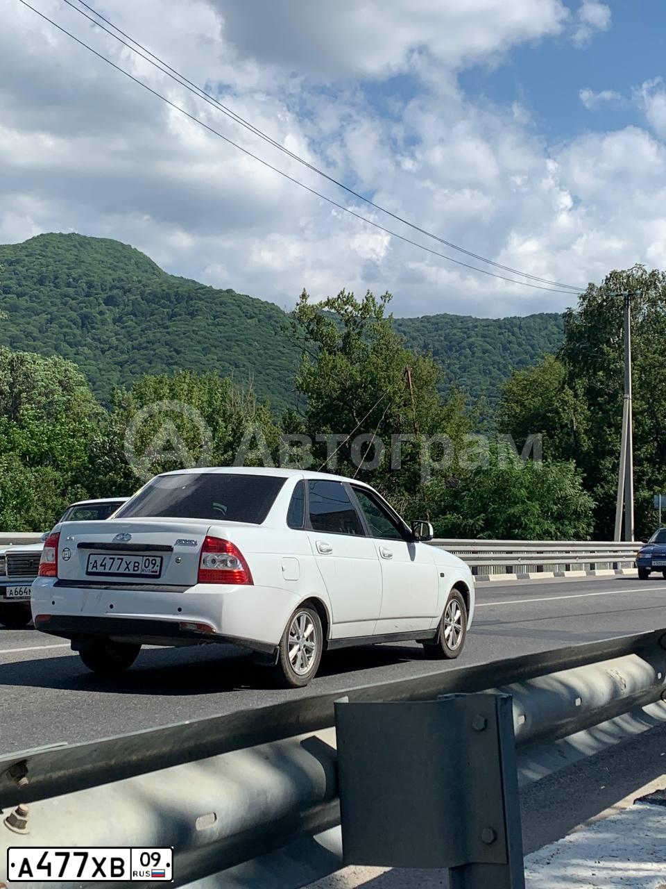 Фото автомобиля LADA 2170 PRIORA, 2015 — госномер А477ХВ09