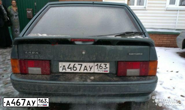 Фото автомобиля LADA 2114 SAMARA, 2009 — госномер А467АУ163. Цвет: СЕРО-СИНЕ-ЗЕЛЕНЫЙ