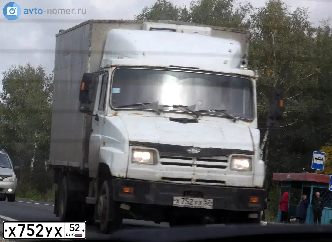 Фото автомобиля ЗИЛ5301БО47403, 2000 — госномер Х752УХ52. Цвет: БЕЛЫЙ
