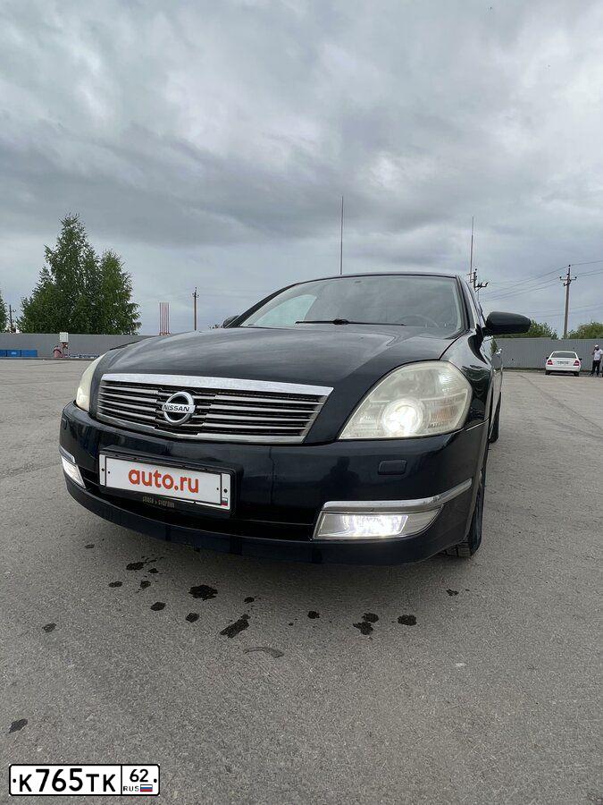 Фото автомобиля NISSAN TEANA, 2006 — госномер С929ВМ154. Цвет: ЧЕРНЫЙ