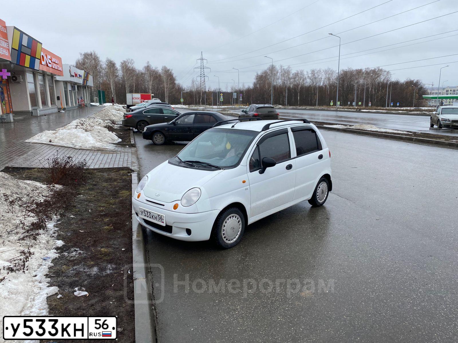 Фото автомобиля DAEWOO MATIZ, 2008 — госномер Е789АС763. Цвет: Белый