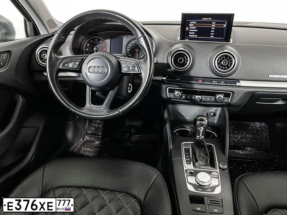 Фото автомобиля AUDI A3, 2016 — госномер Т182СМ797. Цвет: СЕРЫЙ