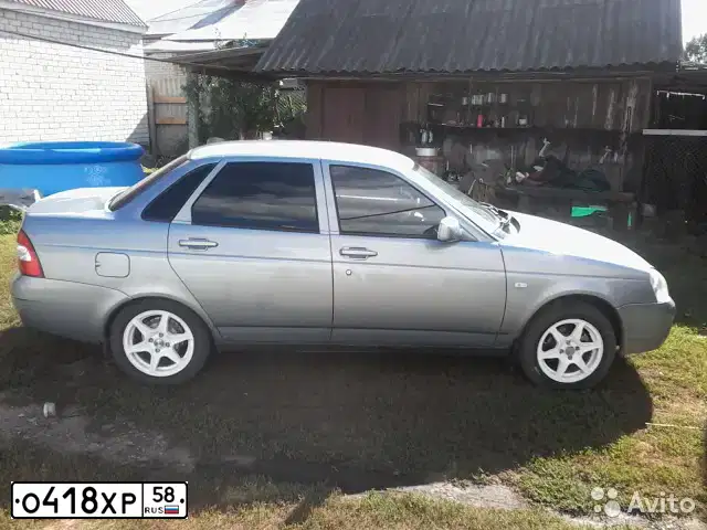 Фото автомобиля LADA 2170 PRIORA, 2007 — госномер Т152КК761. Цвет: Белый