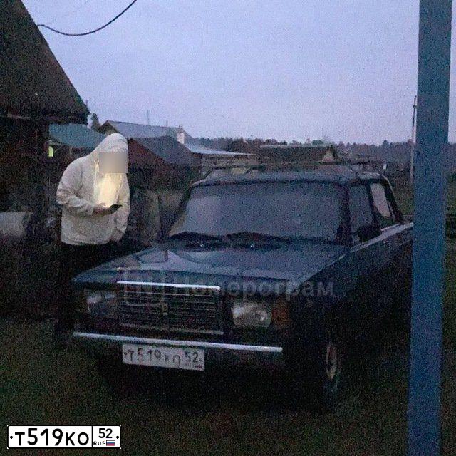 Фото автомобиля LADA 2107, 2004 — госномер Т519КО52. Цвет: СИНЕ-ЗЕЛЕНЫЙ