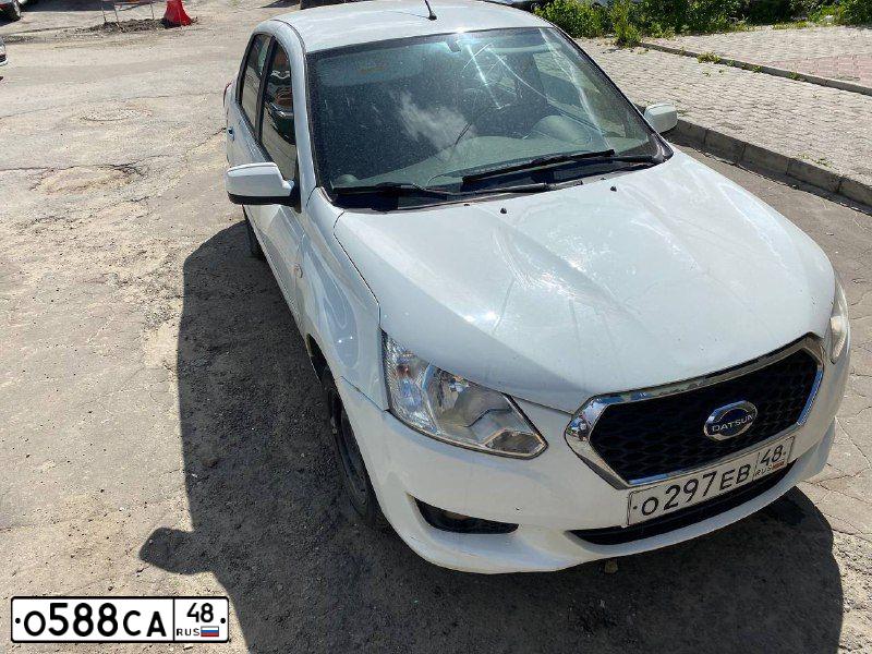 Фото автомобиля DATSUN ON-DO, 2017 — госномер М601ТН164. Цвет: ЧЕРНЫЙ