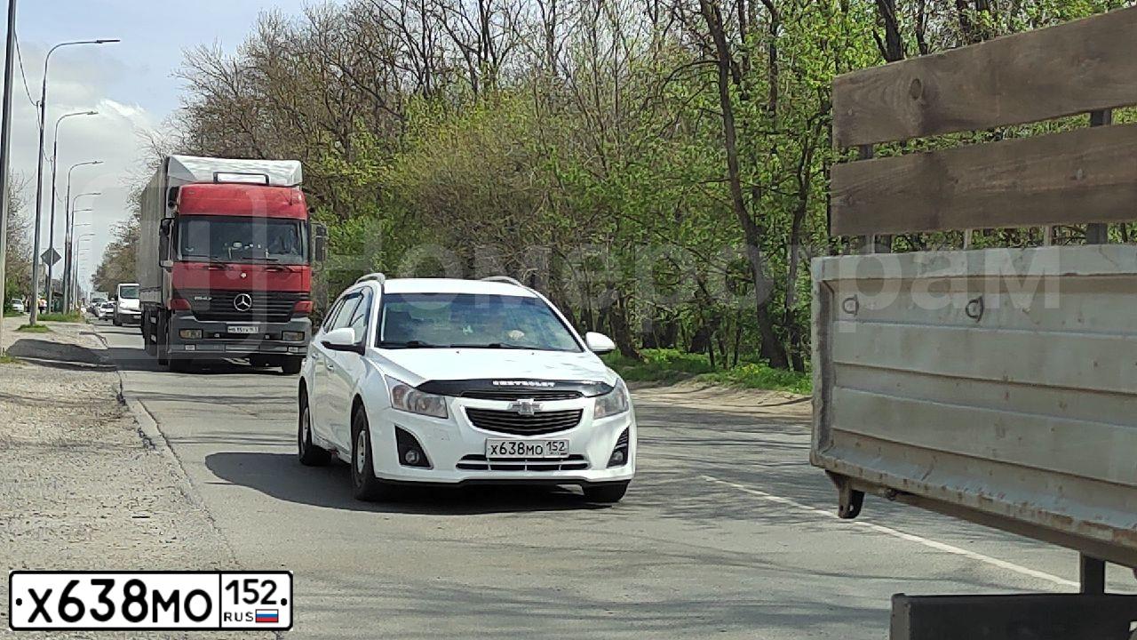 Фото автомобиля CHEVROLET CRUZE, 2014 — госномер У394ЕХ761