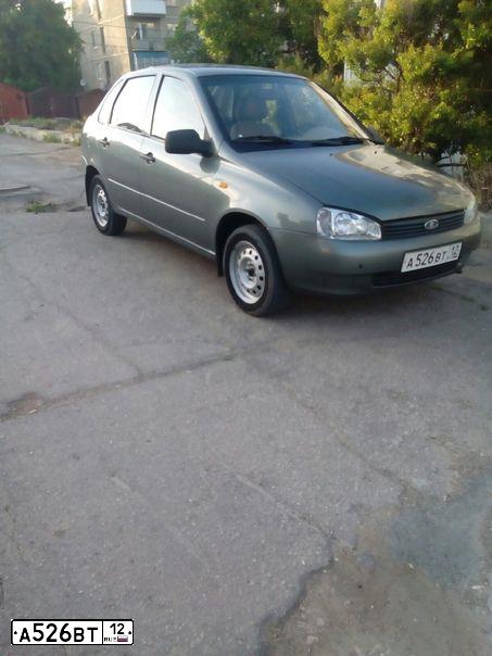 Фото автомобиля LADA 1118 KALINA, 2009 — госномер К864ЕК164. Цвет: ТЕМНО-СЕРЫЙ