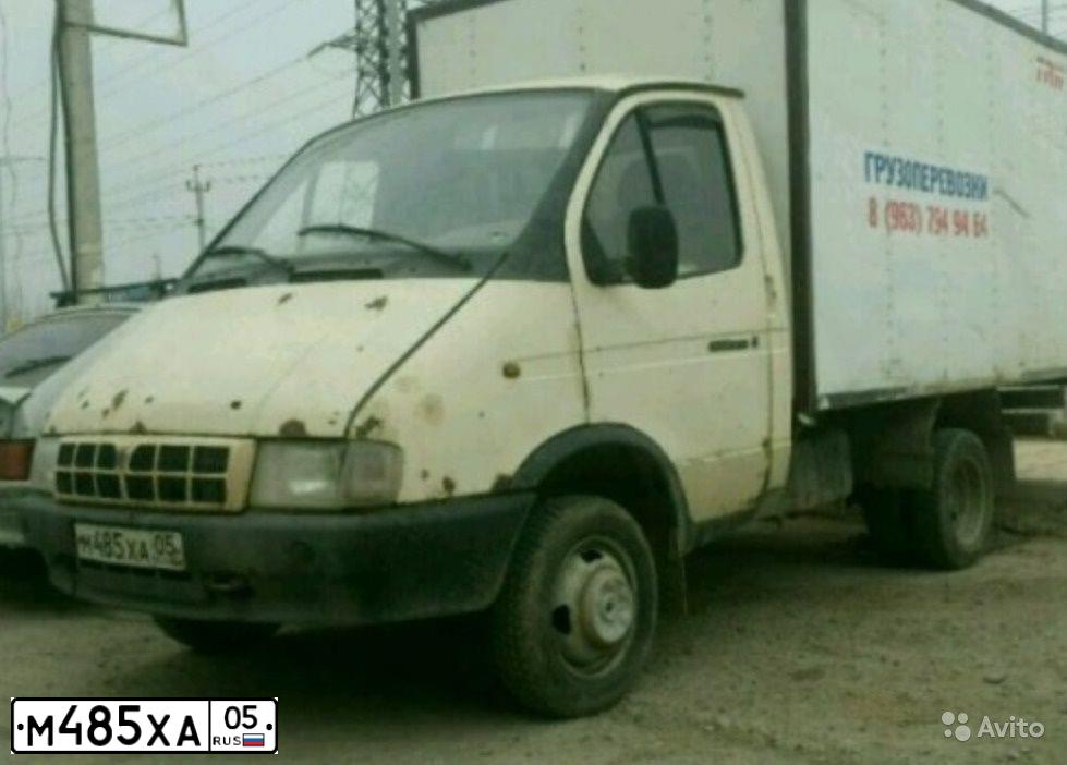 Фото автомобиля GAZ 3302 EL, 2002 — госномер М485ХА05. Цвет: СВЕТЛО-БЕЖЕВЫЙ