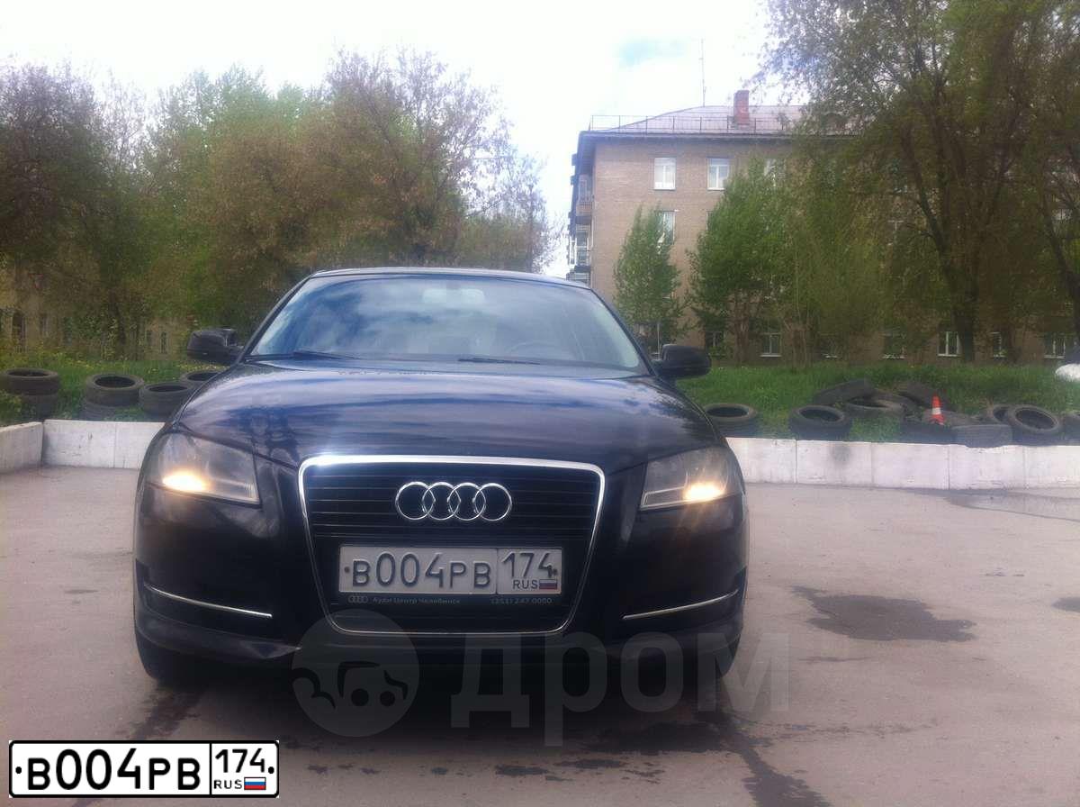 Фото автомобиля AUDI A3, 2012 — госномер О175НН196. Цвет: ЧЕРНЫЙ