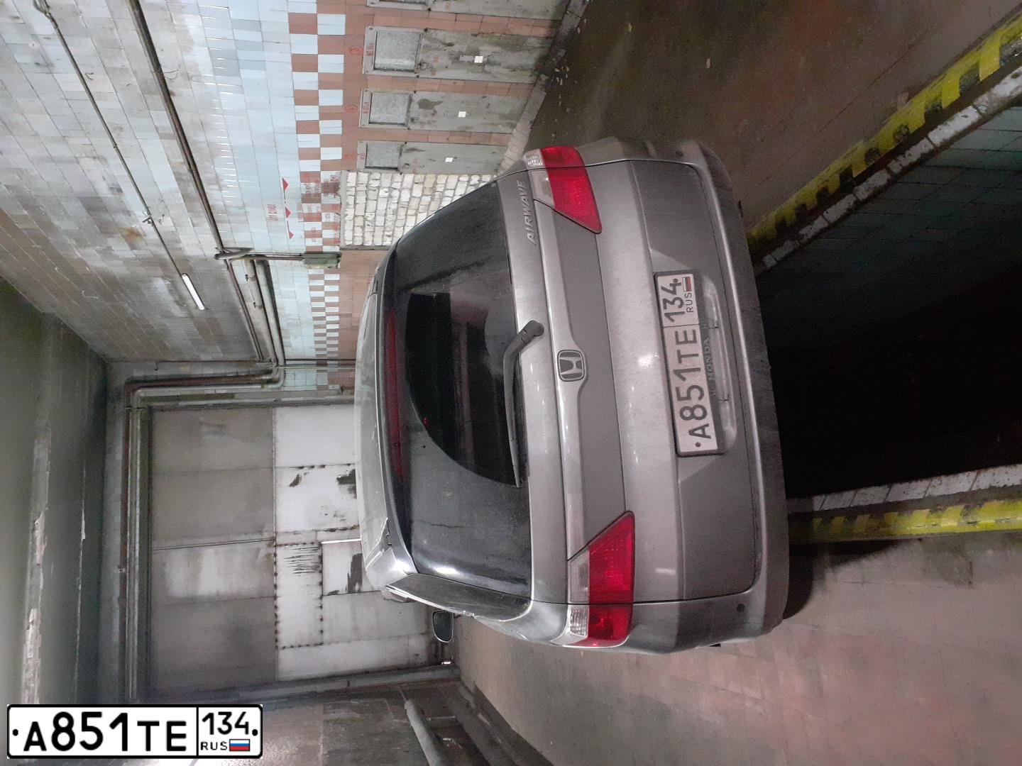 Фото автомобиля HONDA AIRWAVE, 2005 — госномер А851ТЕ134