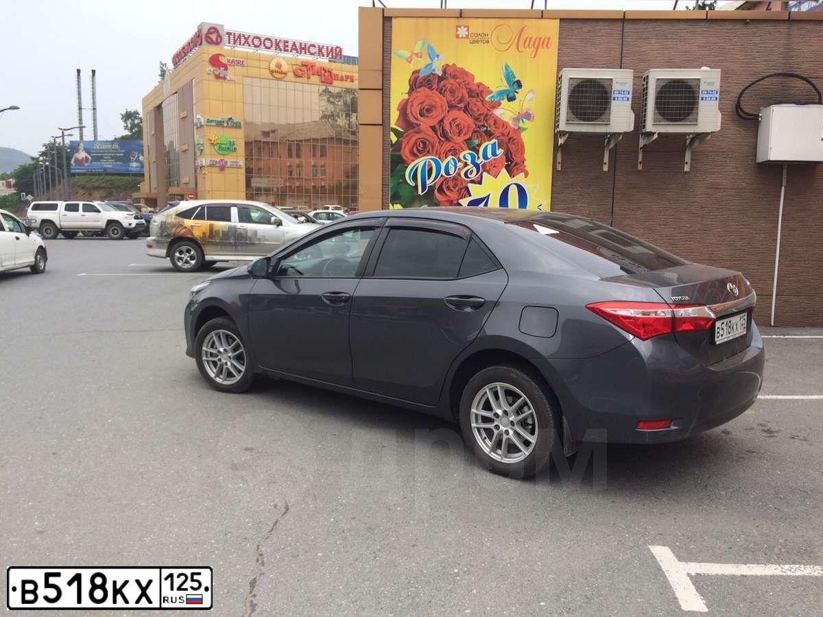 Фото автомобиля TOYOTA COROLLA, 2014 — госномер У317МХ142. Цвет: СЕРЫЙ