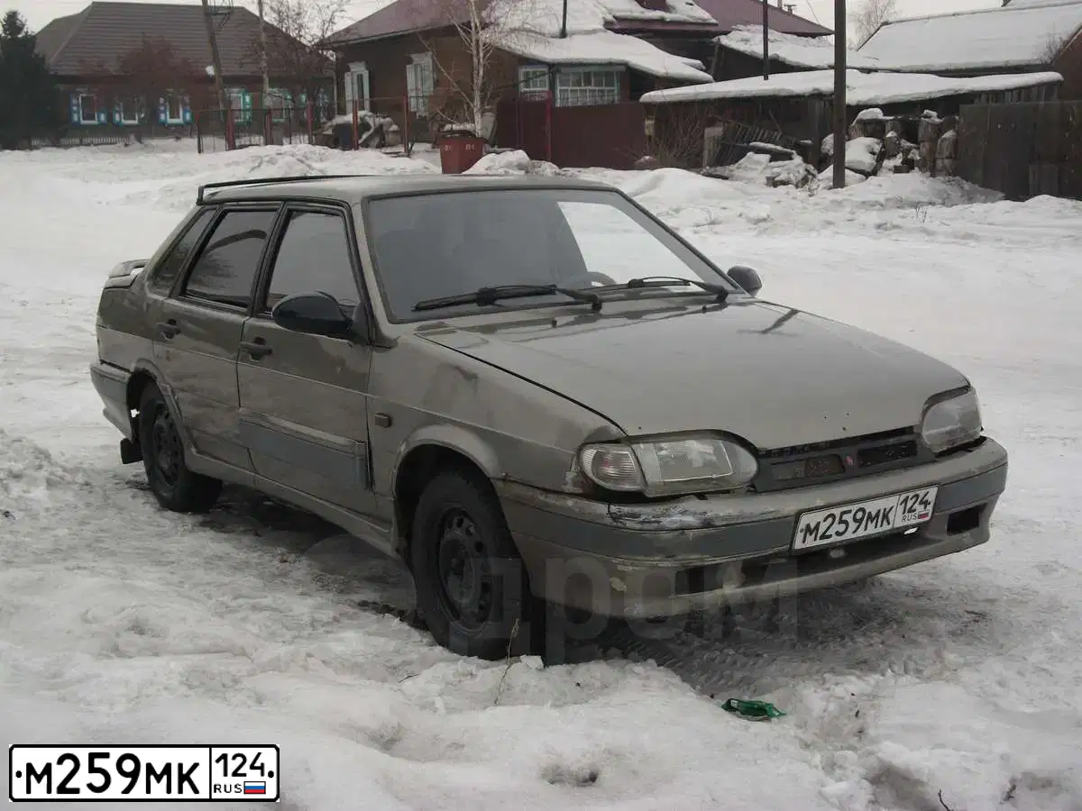 Фото автомобиля LADA 2115 SAMARA, 2001 — госномер Т160МЕ24. Цвет: СЕРО-ЗЕЛЕНЫЙ
