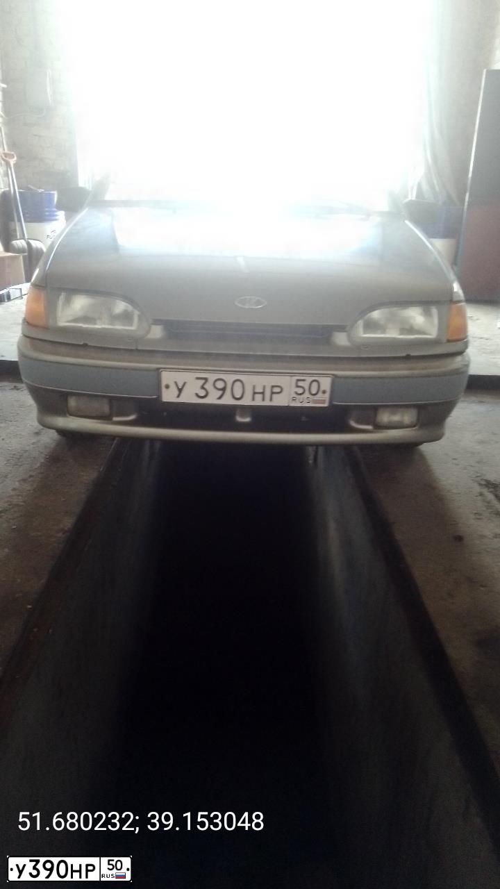 Фото автомобиля LADA 2115 SAMARA, 2001 — госномер Т286ЕН136. Цвет: Зеленый Серый