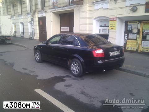 Фото автомобиля Audi, 2001 — госномер А308ОМ178