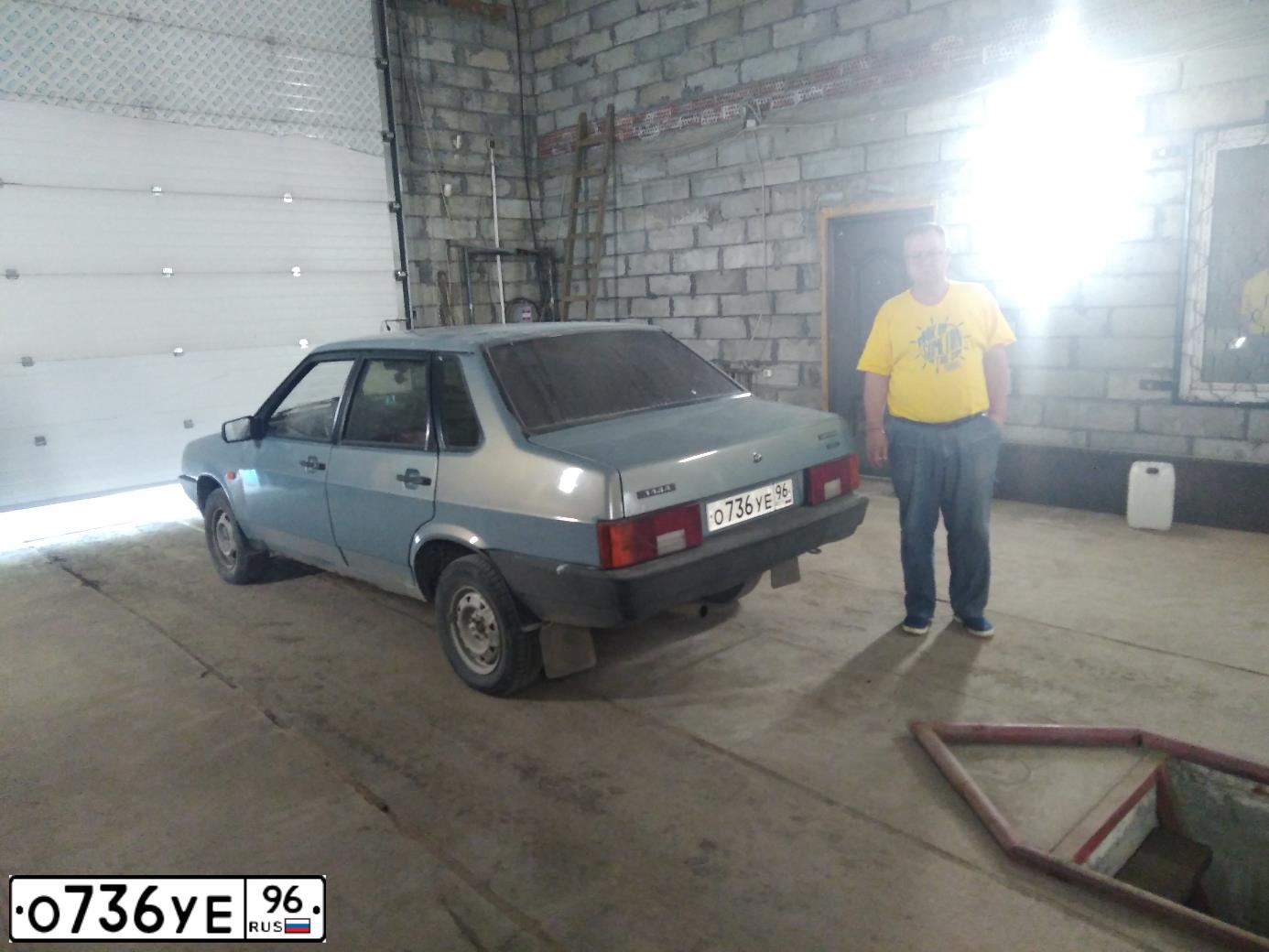 Фото автомобиля LADA 2109 SAMARA, 2001 — госномер О635МС196. Цвет: СЕРЫЙ