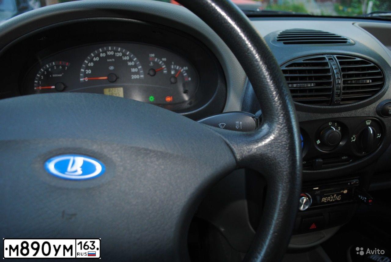 Фото автомобиля LADA 1118 KALINA, 2010 — госномер В545ВХ763. Цвет: Темно-серый металлик