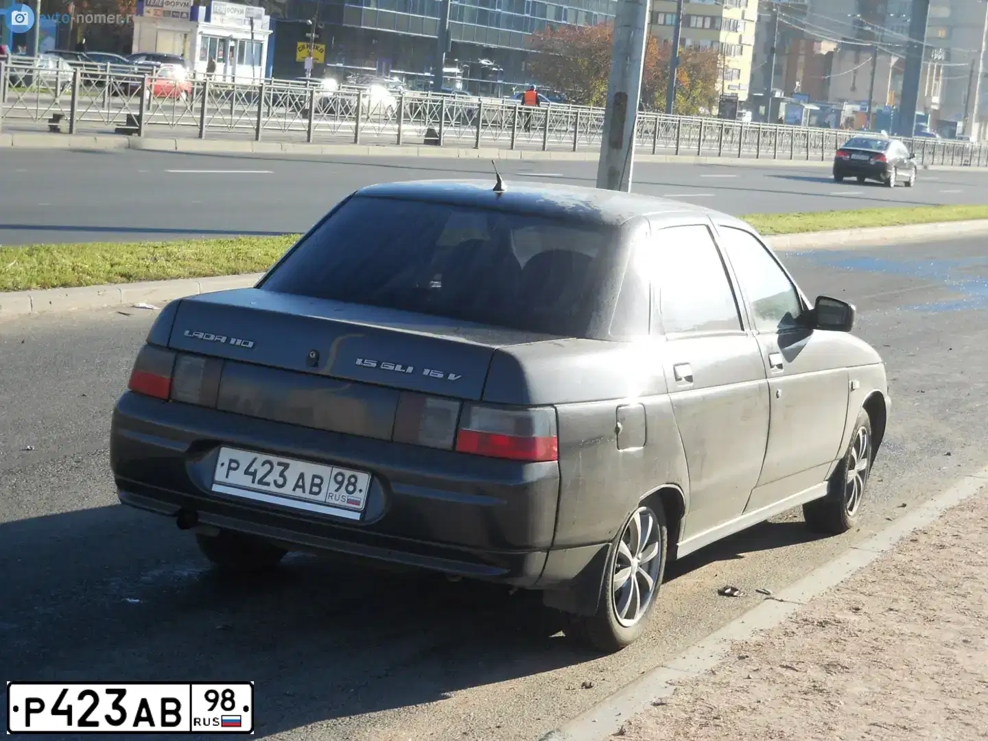 Фото автомобиля LADA 2110, 2004 — госномер Т858ВХ181. Цвет: ГРАФИТОВЫЙ МЕТАЛЛИК