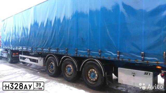 Фото автомобиля SCANIA A SERIE R 4X2, 1989 — госномер С010МА39. Цвет: КРАСНЫЙ