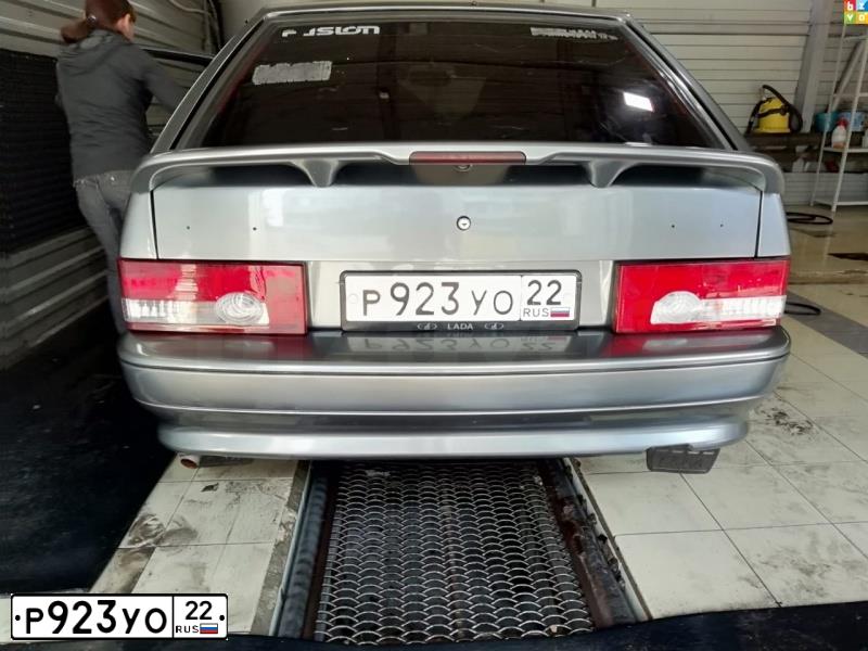 Фото автомобиля LADA 2114, 2011 — госномер Т527МО142. Цвет: средний серо-зеленый металлик
