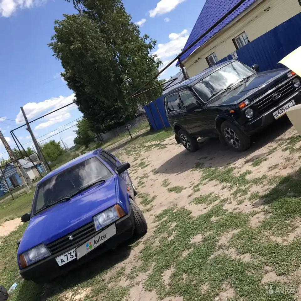 Фото автомобиля ЛАДА 212140 ЛАДА 4Х4, 2019 — госномер Н816АВ763. Цвет: Темно-зеленый