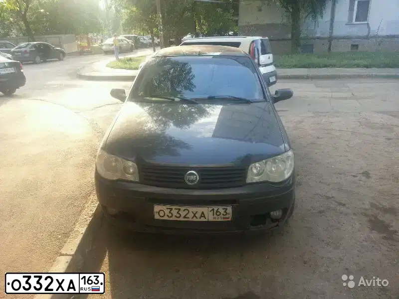 Фото автомобиля FIAT ALBEA, 2007 — госномер К186ВХ134. Цвет: СЕРЫЙ