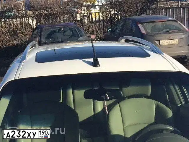 Фото автомобиля FORD FOCUS, 2010 — госномер А232ХУ190. Цвет: Темно-синий