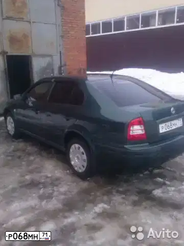 Фото автомобиля SKODA OCTAVIA, 2007 — госномер Р068МН71. Цвет: ЗЕЛЕНЫЙ