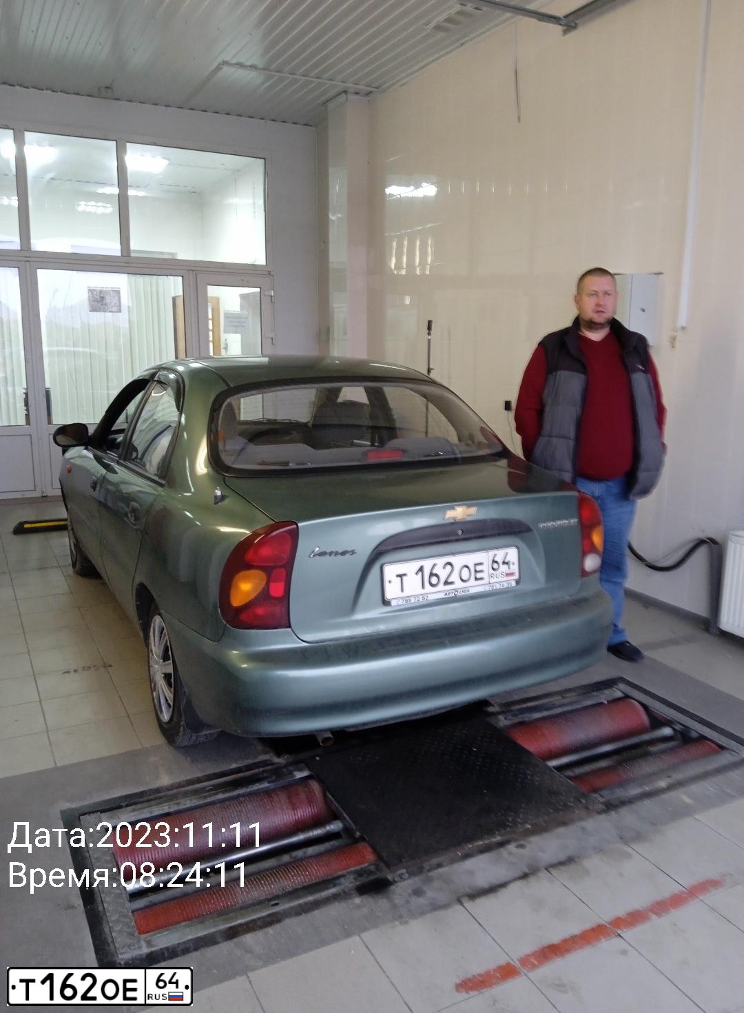Фото автомобиля ZAZ LANOS, 2006 — госномер Н418ММ82. Цвет: ЗЕЛЕНЫЙ