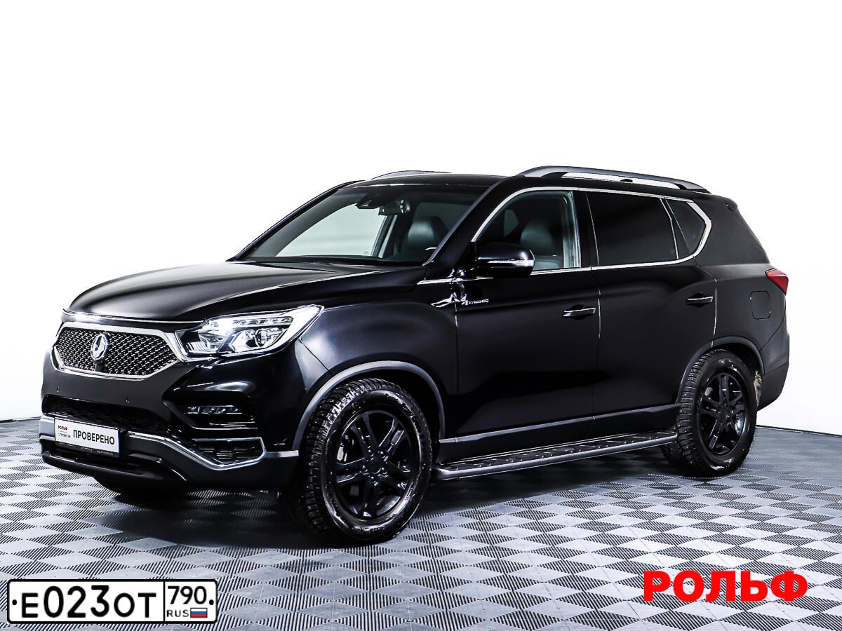 Фото автомобиля SSANGYONG REXTON, 2019 — госномер А298ОМ797. Цвет: ЧЕРНЫЙ