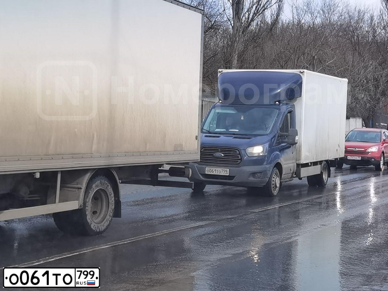 Фото автомобиля FORD TRANSIT, 2017 — госномер С564СК716. Цвет: Темно-синий