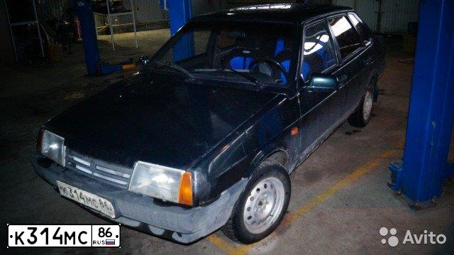 Фото автомобиля LADA 2109 SAMARA, 2002 — госномер К314МС86. Цвет: ТЕМНО-ЗЕЛЕНЫЙ