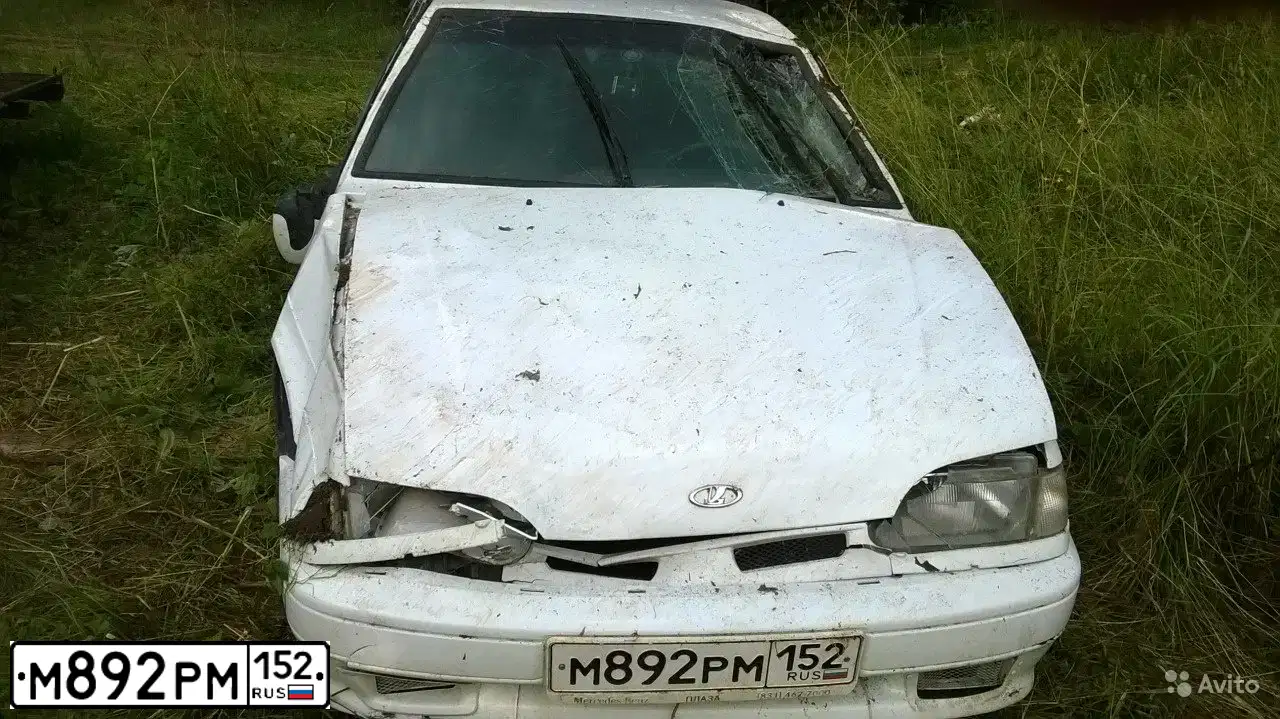 Фото автомобиля LADA 2114 SAMARA, 2013 — госномер В640НХ147. Цвет: Белый