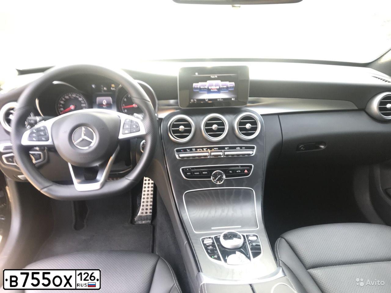 Фото автомобиля MERCEDES C-KLASSE, 2016 — госномер А585ВА126. Цвет: ЧЕРНЫЙ
