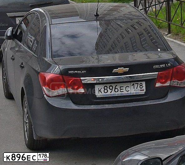 Фото автомобиля CHEVROLET CRUZE, 2011 — госномер С684ХР180. Цвет: ЧЕРНЫЙ МЕТАЛЛИК