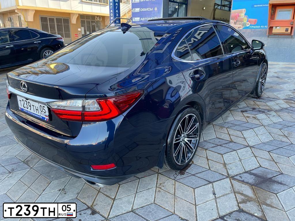 Фото автомобиля LEXUS ES250, 2016 — госномер У997АУ05. Цвет: ТЕМНО- СИНИЙ