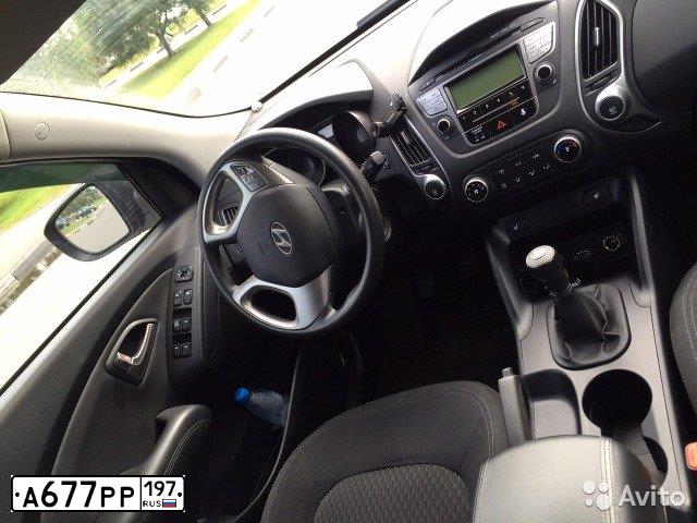 Фото автомобиля HYUNDAI IX35, 2011 — госномер А677РР197. Цвет: СИНИЙ