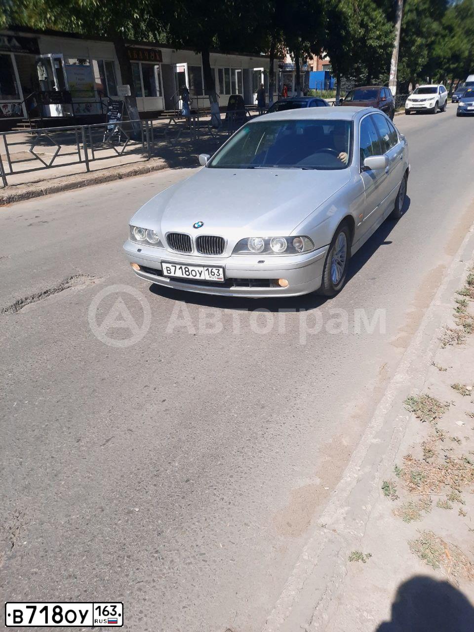 Фото автомобиля BMW SERIE 5, 2002 — госномер К294СУ763. Цвет: БЕЛЫЙ(СЕРЕБРИСТЫЙ
