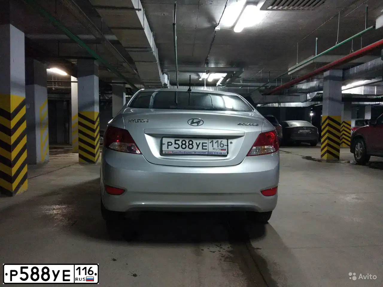 Фото автомобиля HYUNDAI SOLARIS, 2012 — госномер М282ОМ21