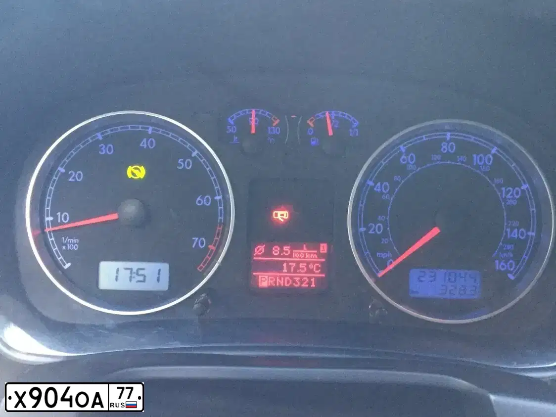 Фото автомобиля NISSAN X-TRAIL, 2008 — госномер Р570АЕ550