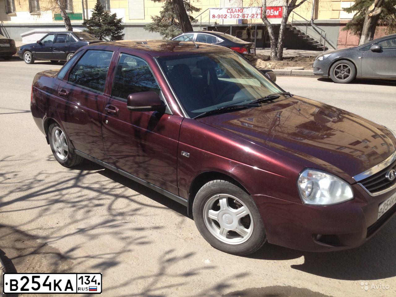 Фото автомобиля LADA 2170 PRIORA, 2012 — госномер О821ЕВ05. Цвет: ТЕМНО-ВИШНЕВЫЙ