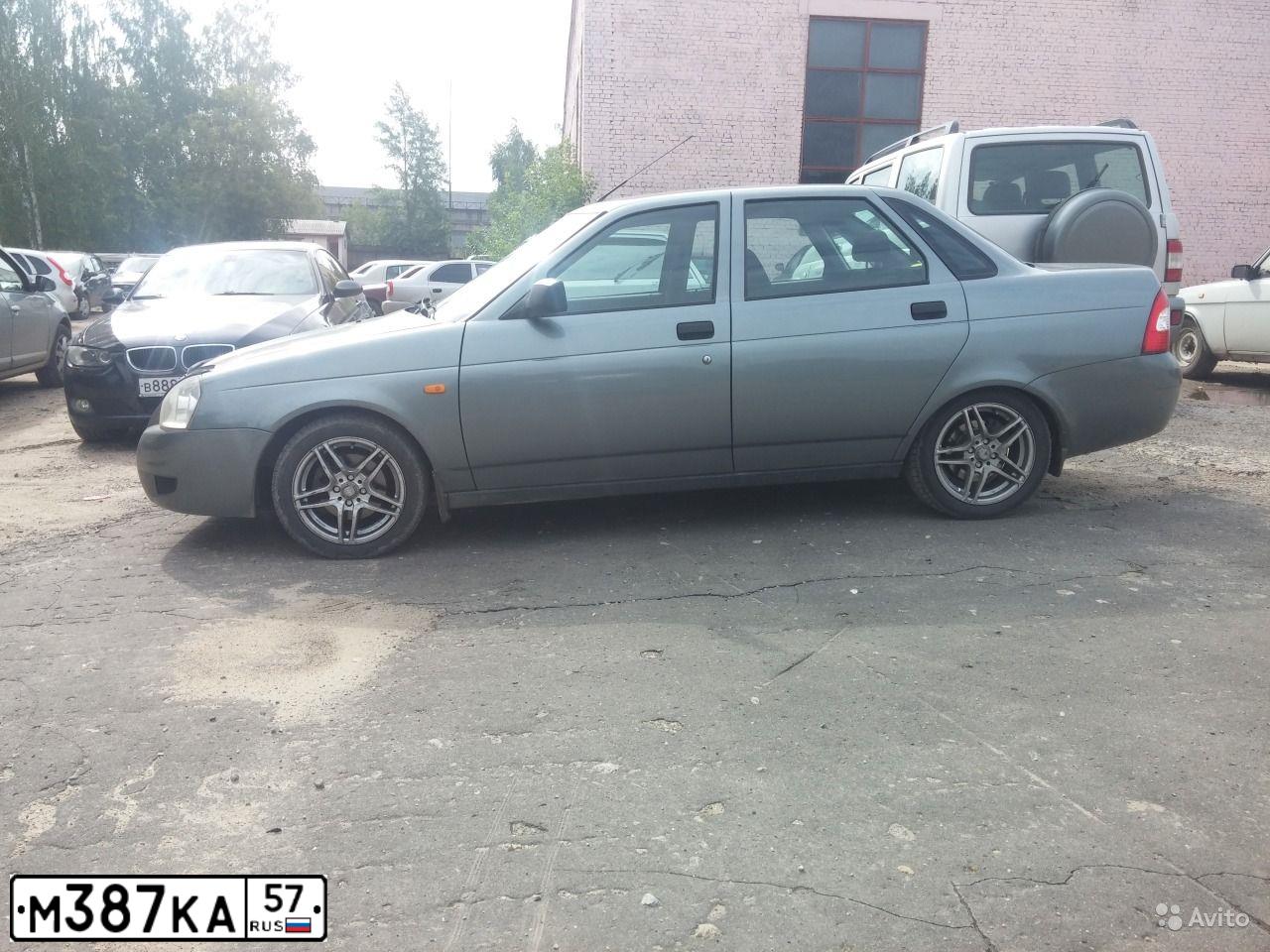 Фото автомобиля LADA 2170 PRIORA, 2011 — госномер А135НХ123. Цвет: средний серо-зеленый металлик