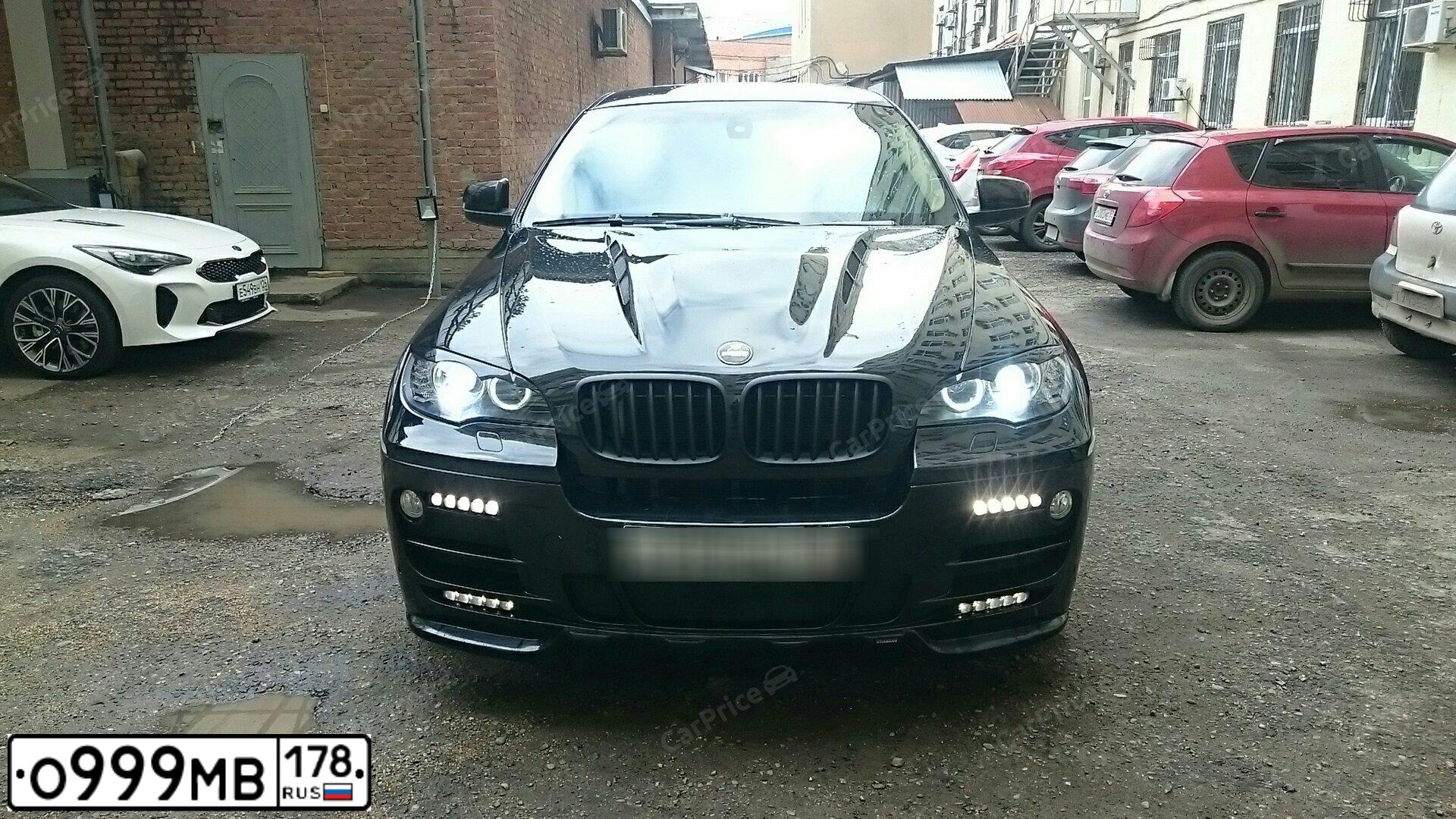 Фото автомобиля BMW X5, 2010 — госномер О999МВ178. Цвет: ЧЕРНЫЙ