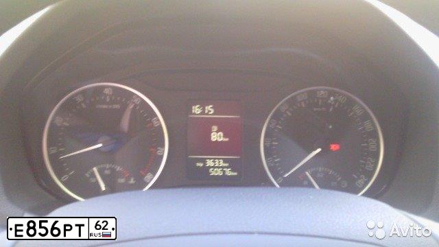 Фото автомобиля SKODA OCTAVIA, 2012 — госномер Е856РТ62. Цвет: БЕЛЫЙ