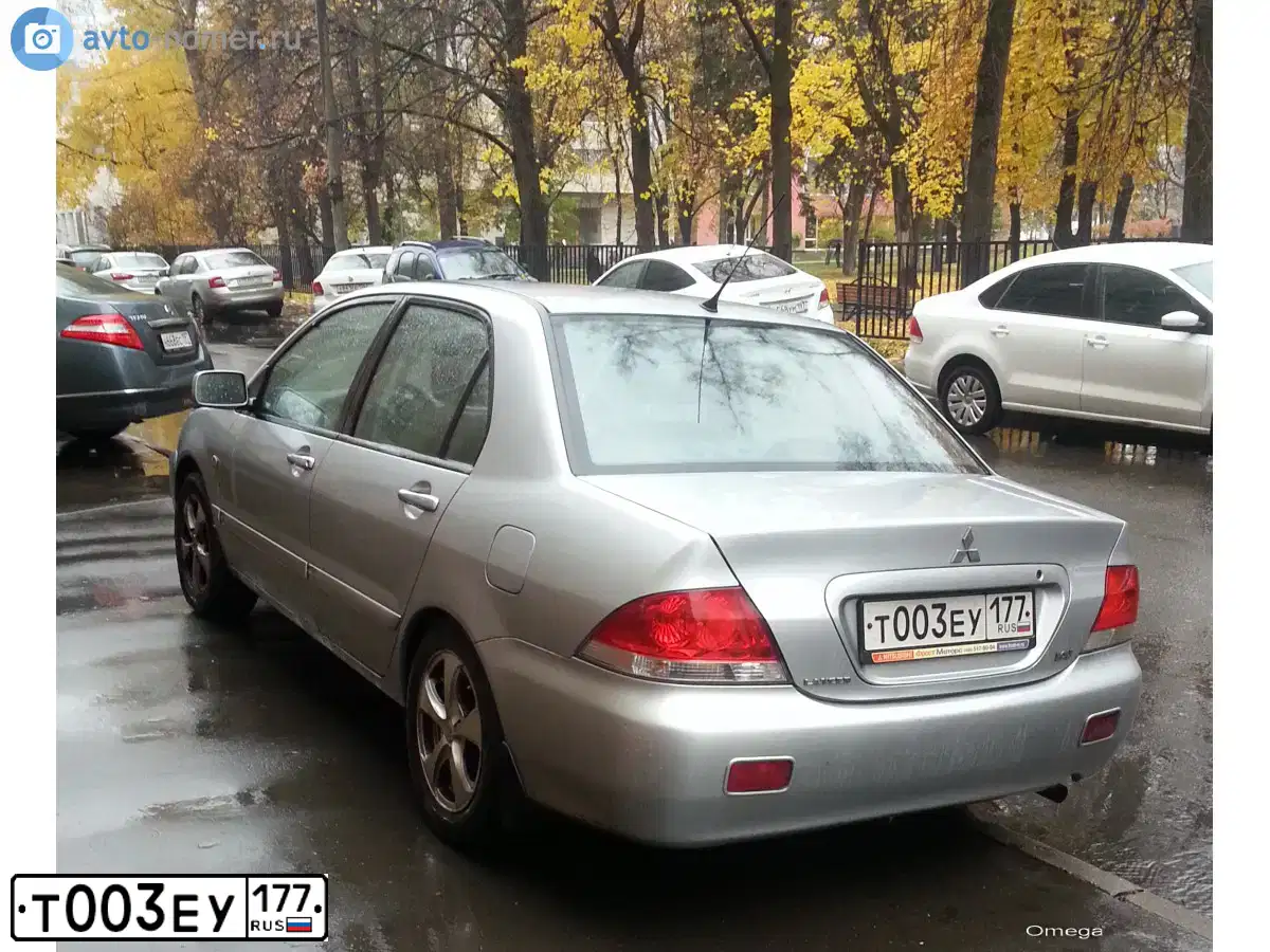 Фото автомобиля MITSUBISHI LANCER, 2006 — госномер М887ОК790. Цвет: СЕРЕБРИСТЫЙ