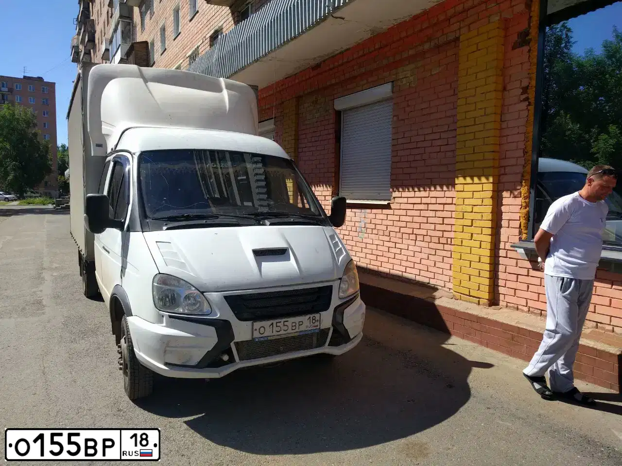 Фото автомобиля GAZ 3302 EL, 2014 — госномер О155ВР18